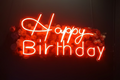 Happy birthday 120X60cm