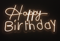 Happy birthday 60X40cm
